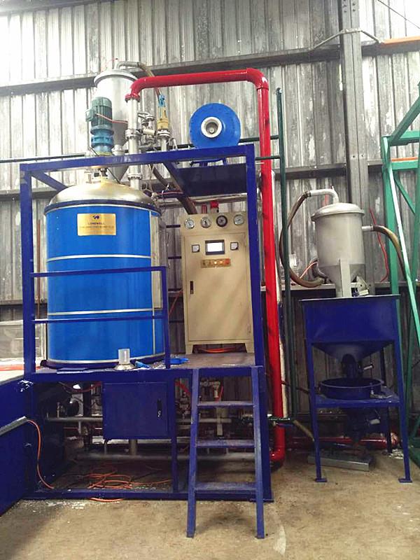 EPS-schuimgroente, fruitdoosproductielijn in Australië EPS Foam Vegetable, Fruit Box Production Line in Australia
