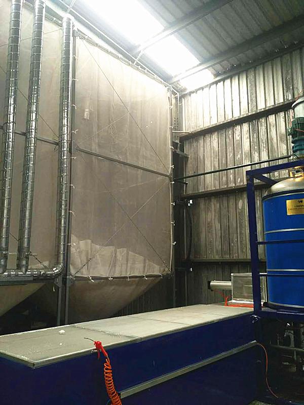 EPS-schuimgroente, fruitdoosproductielijn in Australië EPS Foam Vegetable, Fruit Box Production Line in Australia